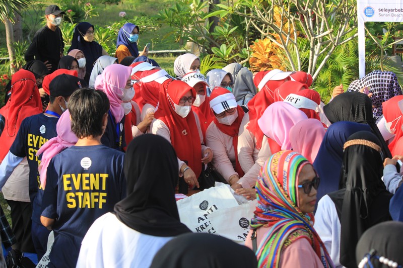 Suasana acara Woman Fest di Kepulauan Selayar