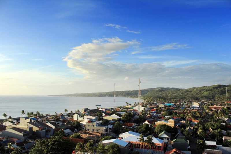 Pemandangan Kota Benteng, Ibukota Kepulauan Selayar. Publik dapat melihat detail tata ruang dan melakukan pelaporan atas pelanggaran tata ruang melalui fasilitas online Patrol Taru. (Foto: Istimewa)