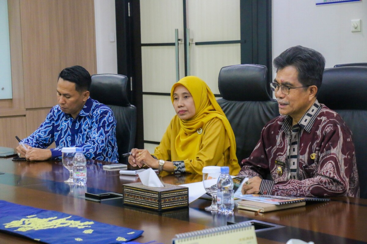 Delegasi Pemda Kepulauan Selayar pada audiensi bersma Bank Indonesia Sulsel di Makassar, Jumat (26/7/2024). (Foto: Istimewa)