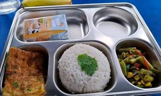 Ilustrasi wadah makanan dari aluminium. Wadah guna ulang disarankan untuk pelaksanaan Makan Bergizi Gratis di Kepulauan Selayar. (Foto: Istimewa)