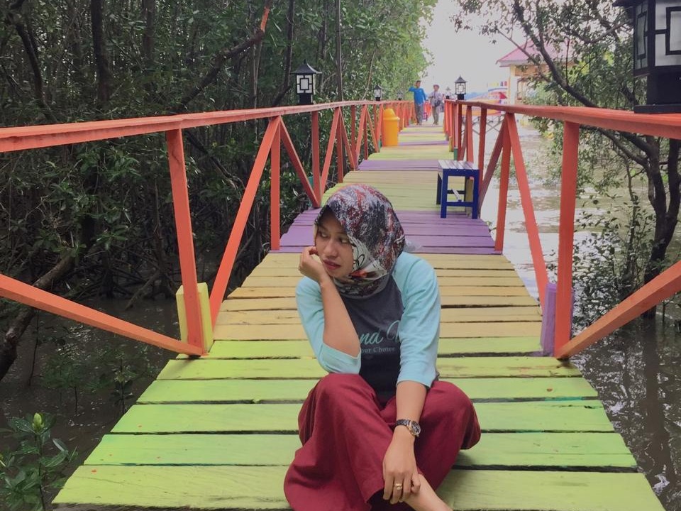Pemandangan di objek wisata Mangrove Matalalang di Kecamatan Bontoharu, beberapa tahun lalu saat masih ramai diknjungi warga. (Foto: Istimewa)