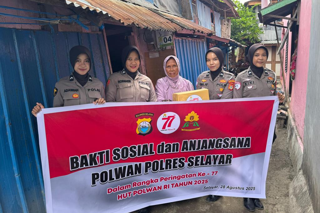 hut polwan polres selayar