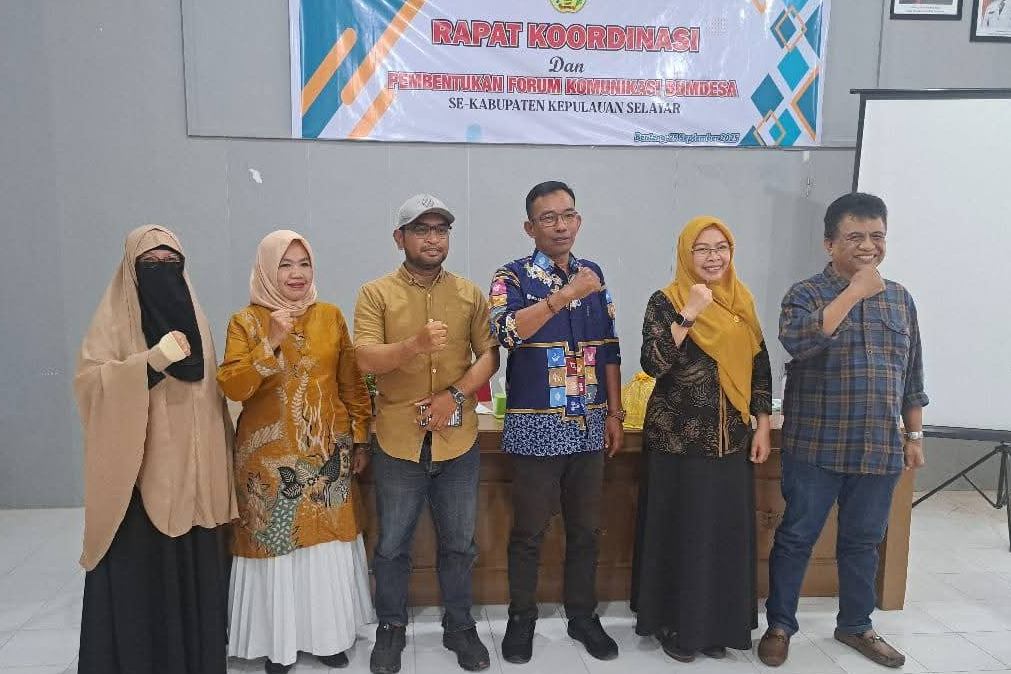 Rapat Kerja Forum Komunikasi Bumdesa tingkat Kepulauan Selayar yang berlangsung di Kantor Dinas Pemberdayaan Masyarakat dan Desa, Kamis (25/9/2025). (Foto: Istimewa)