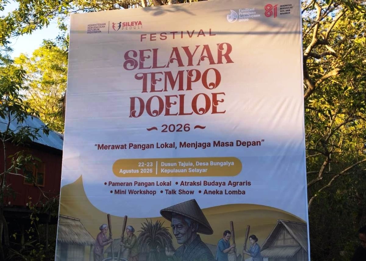 Publikasi acara Festival Selayar Tempo Doeloe 2026. (Foto: Istimewa)